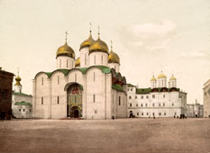 Москва. Кремль - Успенский коронационный собор, около 1890