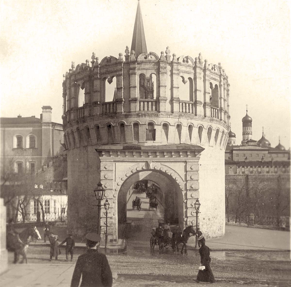 Москва. Кутафья башня, между 1907 и 1914