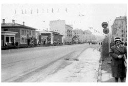 Мурманск. Проспект Ленина, конец 50-х годов