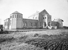 Муром. Строительство железнодорожного вокзала, 1912 год