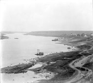 Мышкин. Панорама реки Волга, 1910-е годы