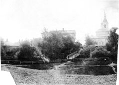 Мышкин. Поцелуев мост и Никольская гора, 1910-е годы