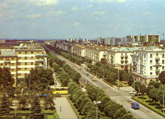 Нальчик. Улица Ленина, 1980-е годы
