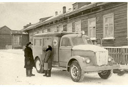 Нарьян-Мар. Городская больница, 1950-е годы