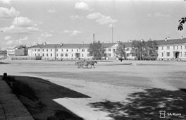 Петрозаводск. Центральная площадь, 1942 год