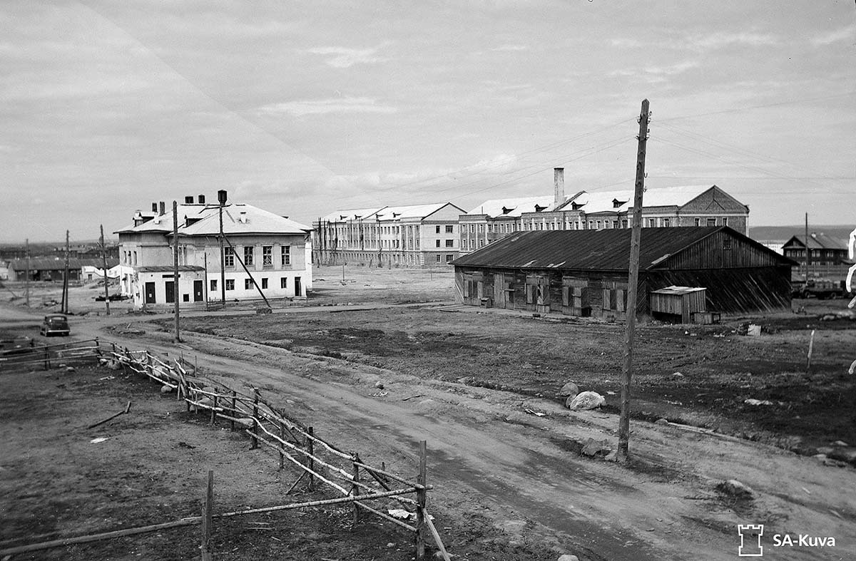 Петрозаводск. Казармы, 1942 год