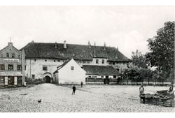 Полесск. Рыночная площадь и замок, 1900-1914 годы