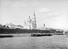 Рыбинск. Набережная и кафедральный собор