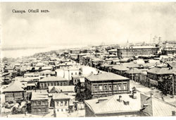 Самара. Панорама города, 1894