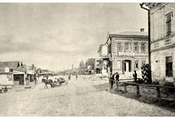 Самара. Перекресток Заводской и Набережной, 1913