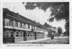 Славск. Отель Немецкий дом, 1920-1935 годы