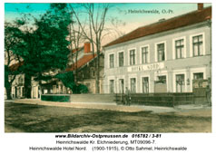 Славск. Отель Север, 1900-1915 годы