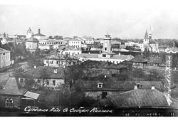 Суздаль. Панорама города с соборной колокольни