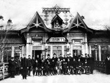 Тайшет. Железнодорожный вокзал, 1911 год