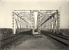 Тверь. Железнодорожный мост, 1903 год