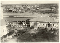Тюмень. Двор монастыря, 1896