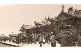 Улан-Удэ. Железнодорожный вокзал, 1909 год