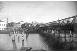 Юрьев-Польский. Мост на Краснооктябрьской улице, 1933 год
