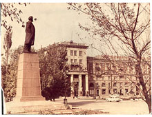 Алчевск. Памятник В.И. Ленину