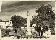 Белогорск. Сквер Суворова, 7 ноября 1954 год