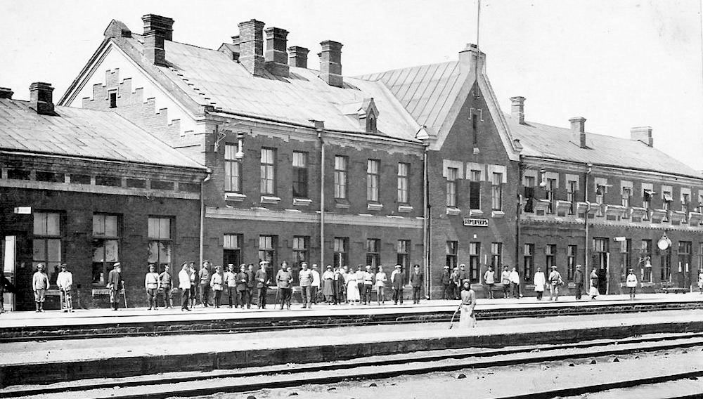 Berdychiv. Railway station, 1900