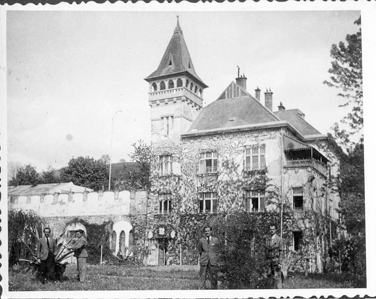 Berehove. The hunting palace