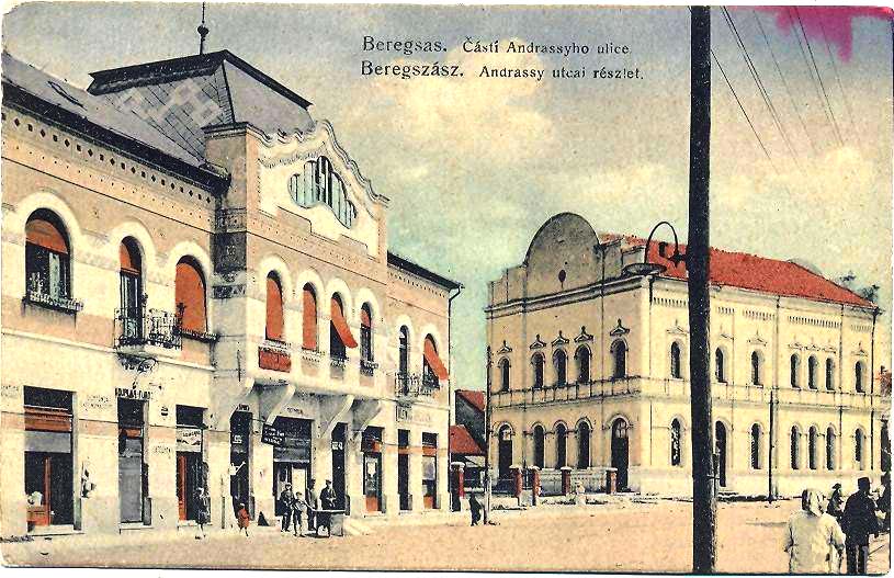 Berehove. Andrássy Street