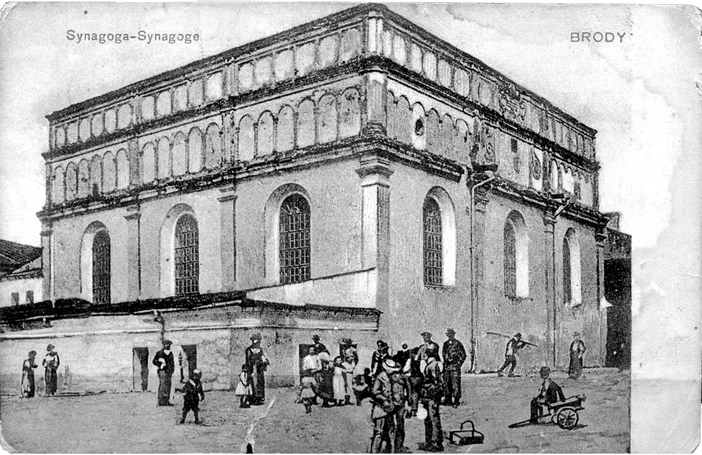 Brody. The Synagogue, 1900