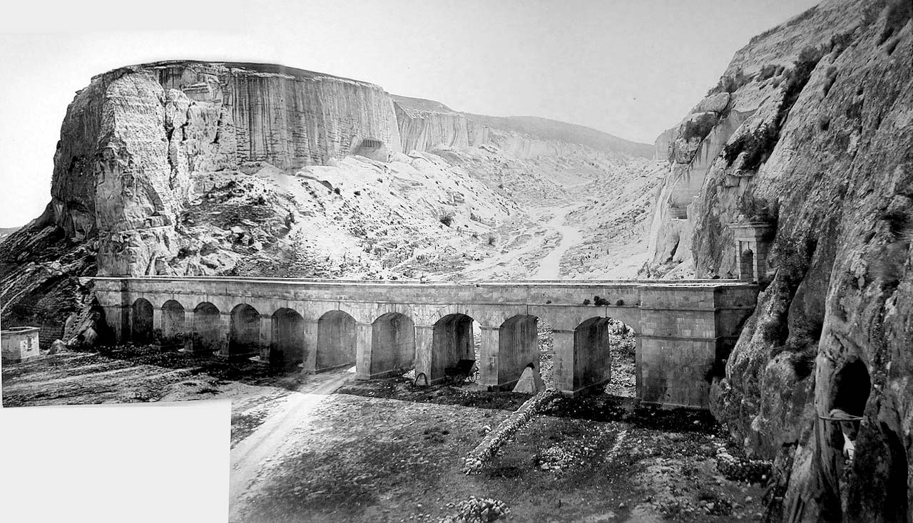 Inkerman. Aqueduct near quarries