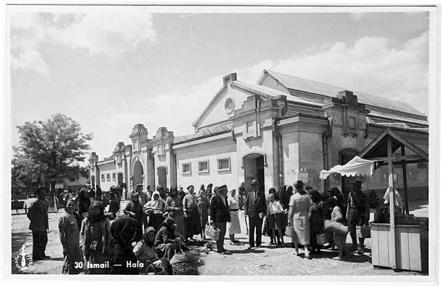 Izmail. City market, 1930s