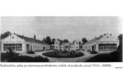 Радехов. Дворец, 1914 год