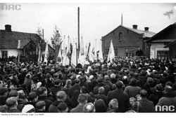 Сокаль. Торжества на площади, 1936 год